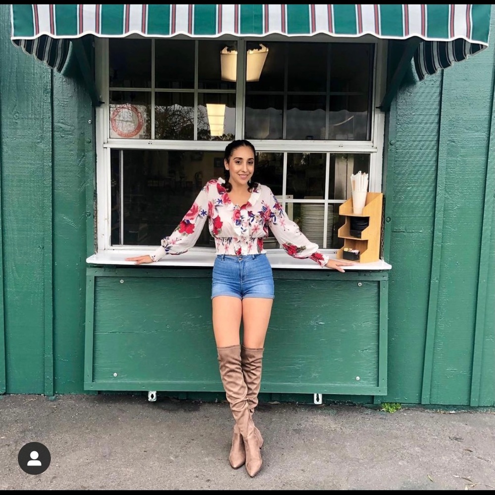 Floral Crop Top